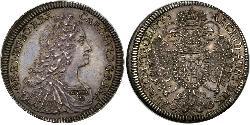 1 Thaler Habsburg Empire (1526-1804) Argent Charles VI du Saint-Empire (1685-1740)