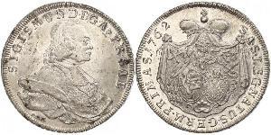 1 Thaler Habsburg Empire (1526-1804) Argent Sigismund von Schrattenbach