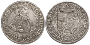 1 Thaler Habsburg Empire (1526-1804) Argent Léopold V d