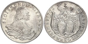 1 Thaler Habsburg Empire (1526-1804) Argent Sigismund von Schrattenbach