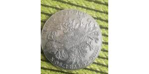 1 Thaler Habsburg Empire (1526-1804) / Ååstenrik Argent Maria Theresa of Austria (1717 - 1780)