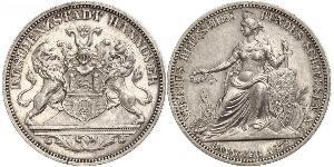 1 Thaler Hanovre (province) (1868 - 1946) Argent 