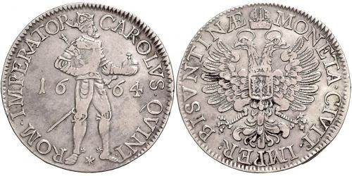 1 Thaler Kingdom of France (843-1791) Argent Charles V du Saint-Empire  (1500-1558)