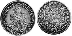 1 Thaler Margraviate of Baden (1112 - 1803) Argent 