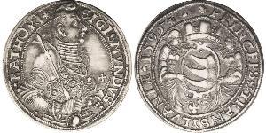 1 Thaler Principality of Transylvania (1571-1711) Argent Sigismond Ier Báthory (1572 -1613)