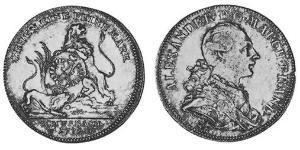 1 Thaler Principauté d