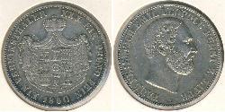 1 Thaler Principauté de Lippe (1123 - 1918) Argent 