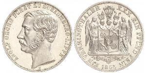1 Thaler Principauté de Schaumbourg-Lippe (1643 - 1918) Argent Adolphe Ier de Schaumbourg-Lippe