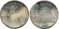 1 Thaler Royaume de Bavière (1806 - 1918) Argent 