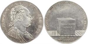 1 Thaler Royaume de Bavière (1806 - 1918) Argent Maximilien Ier de Bavière (roi) (1756 - 1825)