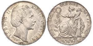 1 Thaler Royaume de Bavière (1806 - 1918) Argent Louis II de Bavière (1845-1886)(1845 – 1886)