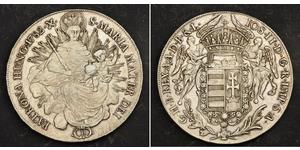 1 Thaler Royaume de Hongrie (1000-1918) Argent Joseph II, Holy Roman Emperor  (1741 - 1790)