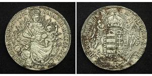1 Thaler Royaume de Hongrie (1000-1918) Argent Maria Theresa of Austria (1717 - 1780)