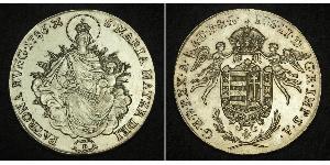 1 Thaler Royaume de Hongrie (1000-1918) Argent Joseph II, Holy Roman Emperor  (1741 - 1790)
