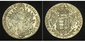 1 Thaler Royaume de Hongrie (1000-1918) Argent Joseph II, Holy Roman Emperor  (1741 - 1790)