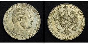 1 Thaler Royaume de Prusse (1701-1918) Argent Frédéric-Guillaume IV de Prusse (1795 - 1861)