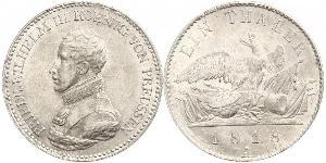 1 Thaler Royaume de Prusse (1701-1918) Argent Frédéric-Guillaume III de Prusse (1770 -1840)