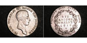 1 Thaler Royaume de Prusse (1701-1918) Argent 