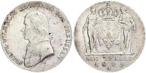 1 Thaler Royaume de Prusse (1701-1918) Argent Frédéric-Guillaume III de Prusse (1770 -1840)