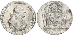 1 Thaler Royaume de Prusse (1701-1918) Argent Frédéric-Guillaume II de Prusse