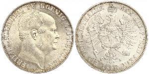 1 Thaler Royaume de Prusse (1701-1918) Argent Frédéric-Guillaume IV de Prusse (1795 - 1861)