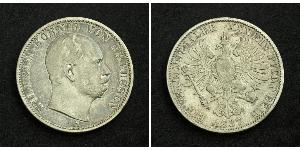 1 Thaler Royaume de Prusse (1701-1918) Argent Wilhelm I, German Emperor (1797-1888)