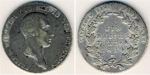 1 Thaler Royaume de Prusse (1701-1918) Argent 
