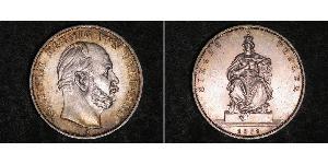 1 Thaler Royaume de Prusse (1701-1918) Argent Wilhelm I, German Emperor (1797-1888)