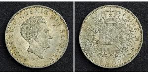 1 Thaler Royaume de Saxe (1806 - 1918) Argent 
