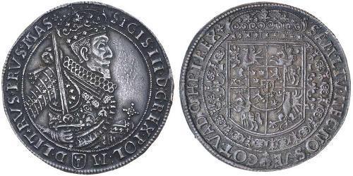 1 Thaler République des Deux Nations (1569-1795) Argent Sigismund III