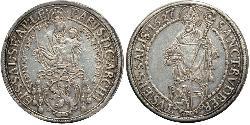 1 Thaler Saint-Empire romain germanique (962-1806) Argent 