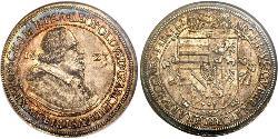 1 Thaler Saint-Empire romain germanique (962-1806) Argent Léopold V d