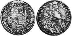 1 Thaler Saint-Empire romain germanique (962-1806) Argent 