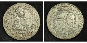 1 Thaler Saint-Empire romain germanique (962-1806) Argent Ferdinand II du Saint-Empire(1578 -1637)