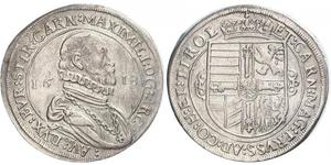 1 Thaler Saint-Empire romain germanique (962-1806) Argent Maximilien III d