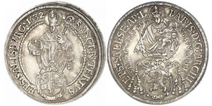 1 Thaler Saint-Empire romain germanique (962-1806) Argent 
