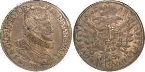 1 Thaler Saint-Empire romain germanique (962-1806) Argent Ferdinand II du Saint-Empire(1578 -1637)