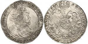 1 Thaler Saint-Empire romain germanique (962-1806) Argent Ferdinand III, Holy Roman Emperor (1608-1657)