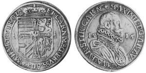1 Thaler Saint-Empire romain germanique (962-1806) Argent 