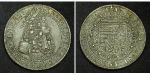1 Thaler Saint-Empire romain germanique (962-1806) Argent Léopold Ier de Habsbourg(1640-1705)