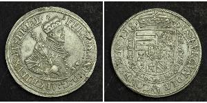 1 Thaler Saint-Empire romain germanique (962-1806) Argent Ferdinand II du Saint-Empire(1578 -1637)