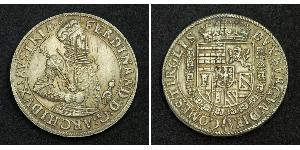 1 Thaler Saint-Empire romain germanique (962-1806) Argent Ferdinand II du Saint-Empire(1578 -1637)