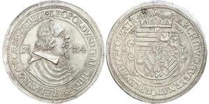 1 Thaler Saint-Empire romain germanique (962-1806) Argent Léopold V d