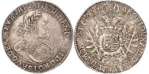 1 Thaler Saint-Empire romain germanique (962-1806) Argent Ferdinand III, Holy Roman Emperor (1608-1657)