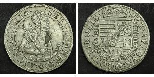 1 Thaler Saint-Empire romain germanique (962-1806) Argent Ferdinand II du Saint-Empire(1578 -1637)