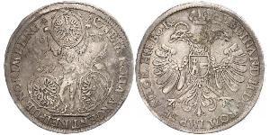 1 Thaler Saint-Empire romain germanique (962-1806) Argent Ferdinand II du Saint-Empire(1578 -1637)