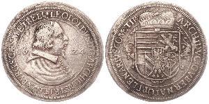 1 Thaler Saint-Empire romain germanique (962-1806) Argent Léopold V d