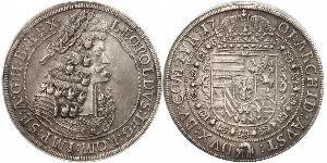 1 Thaler Saint-Empire romain germanique (962-1806) Argent Léopold Ier de Habsbourg(1640-1705)