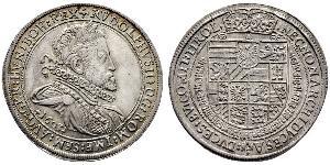 1 Thaler Saint-Empire romain germanique (962-1806) Argent Rodolphe II du Saint-Empire (1552 - 1612)