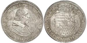 1 Thaler Saint-Empire romain germanique (962-1806) Argent Léopold V d